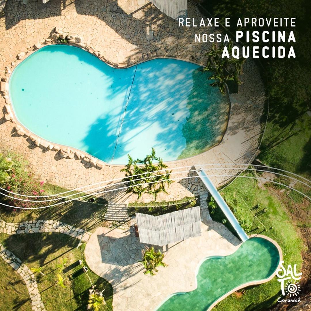 Salto Corumba Hotel Camping Clube Corumba de Goias Exterior photo